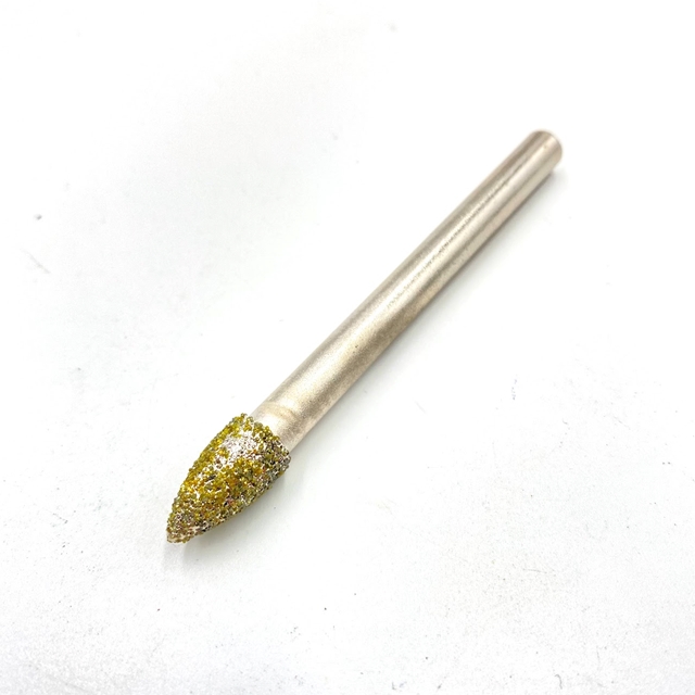 Diamant Schleifstift galvanisiert A 8mm spitz