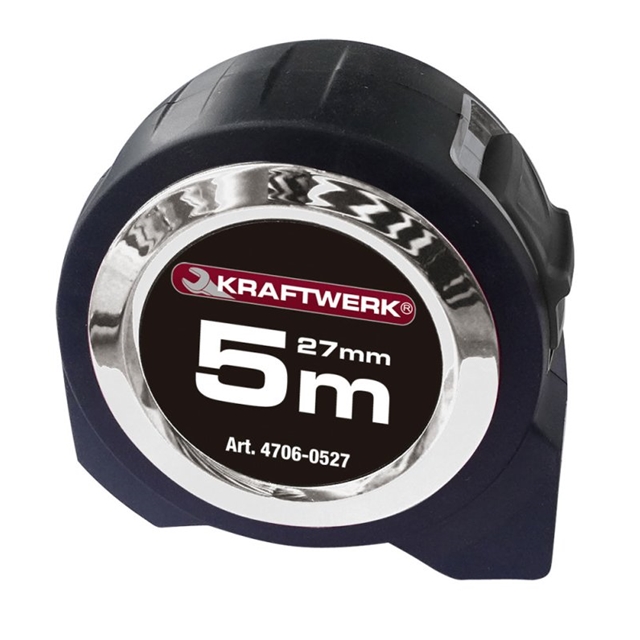 KRAFTWERK Profi-Rollmeter 5m x 27mm