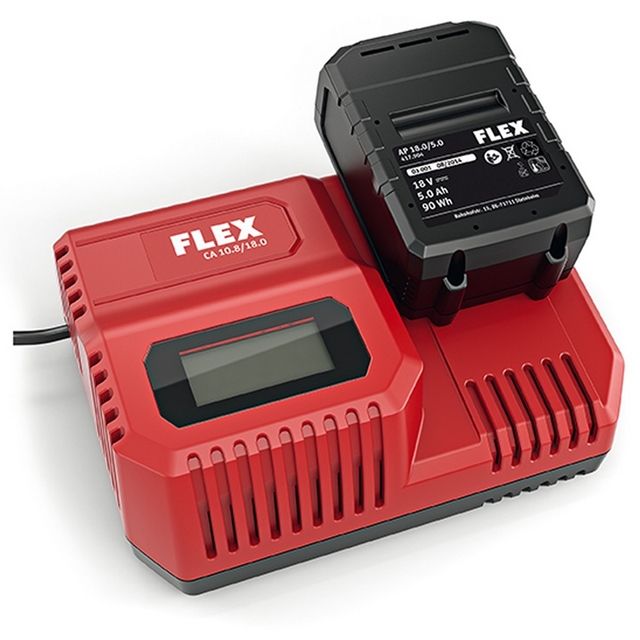 FLEX Akku Pack P-Set 88 S Schnelladegerät 10.8/18Volt und zwei Akku 8Ah 18V