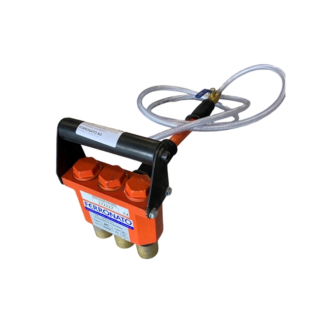 Stockgerät Pressluft MULTI mit 3 stk. HM-Stockern rund Ø30mm