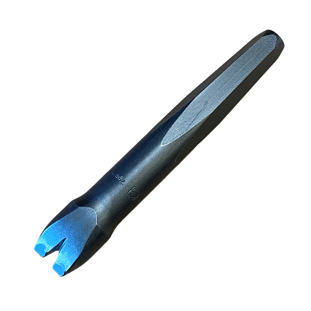 Guillet Pressluft Zahneisen 26mm 2 Zähne Aufnahme D139HK Konus 6-Kant