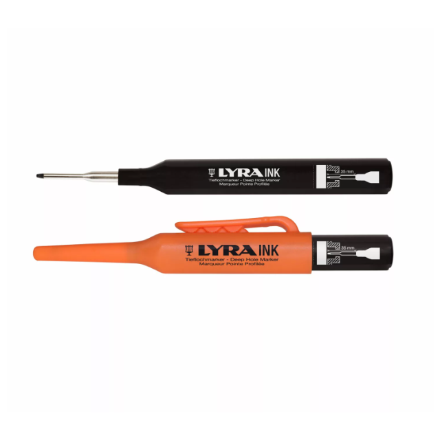 Lyra Ink Profi permanent Tieflochmarker, Farbe SCHWARZ