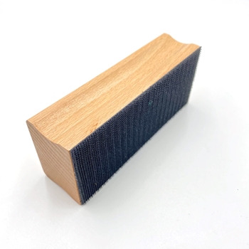 Holzrücken mit Velcro 130x55mm