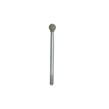 Diamantstift Kugel Ø 5mm, Schaft Ø 3 x30 mm