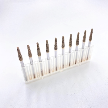 Diamantstift Spitz lang, Schaft Ø 3 x30 mm