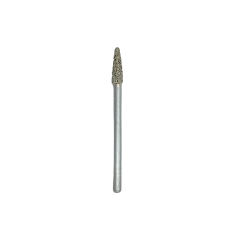 Diamantstift Spitz, kurz, Schaft Ø 3 x30 mm