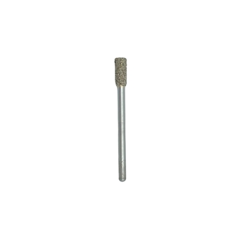 Diamantstift Zylinder flach, Schaft Ø 3 x30 mm