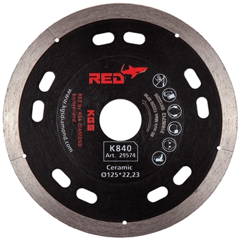 KGS RED FINE CUT K840 CERAMICS