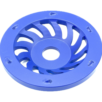 PKD Schleiftopf blau 125mm