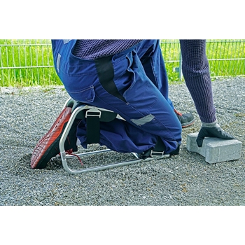 PROBST Kniehocker KS / Ergonomische Knie- und Fußgelenkschoner. Entlastet den Rücken beim Knien.
