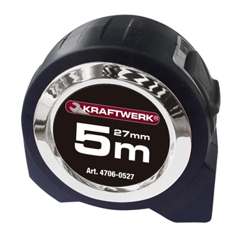 KRAFTWERK Profi-Rollmeter 5m x 27mm