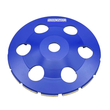 FERRIX Schleifteller Beton universal 180x23 22.22mm Blau grob