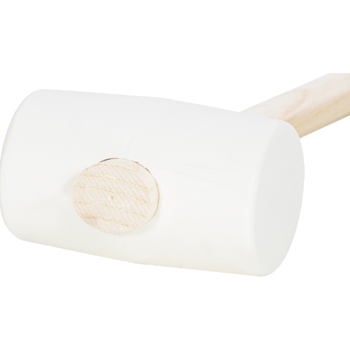 PICARD Gummihammer Grösse 2, 115 x 65mm weiss, zum Festschlagen von empfindlichen Bauteilen