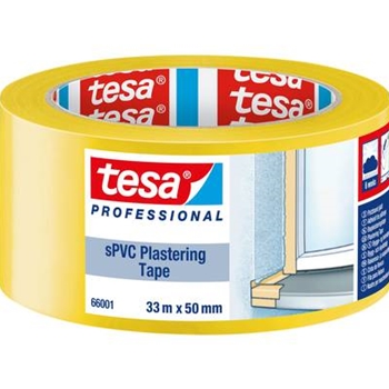 TESA ePVC-Abdeckband gelb